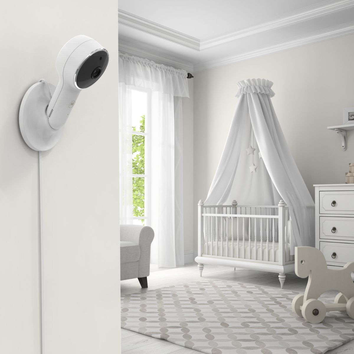 Motorola VM 65 Connect 5" WiFi Video Baby Monitor 1 Camera Babylist