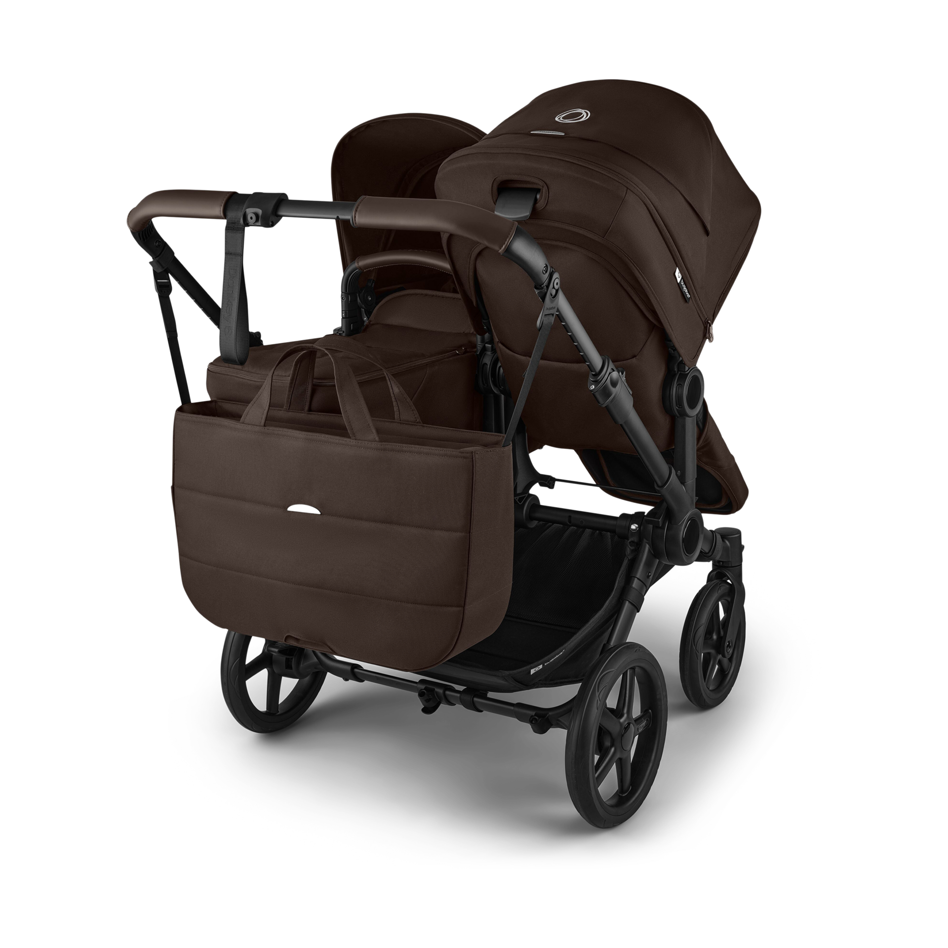 Bugaboo Donkey 6 Sibling Seat - Cocoa Brown.