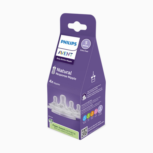 Philips Avent Natural Response Nipples (4 Pack).