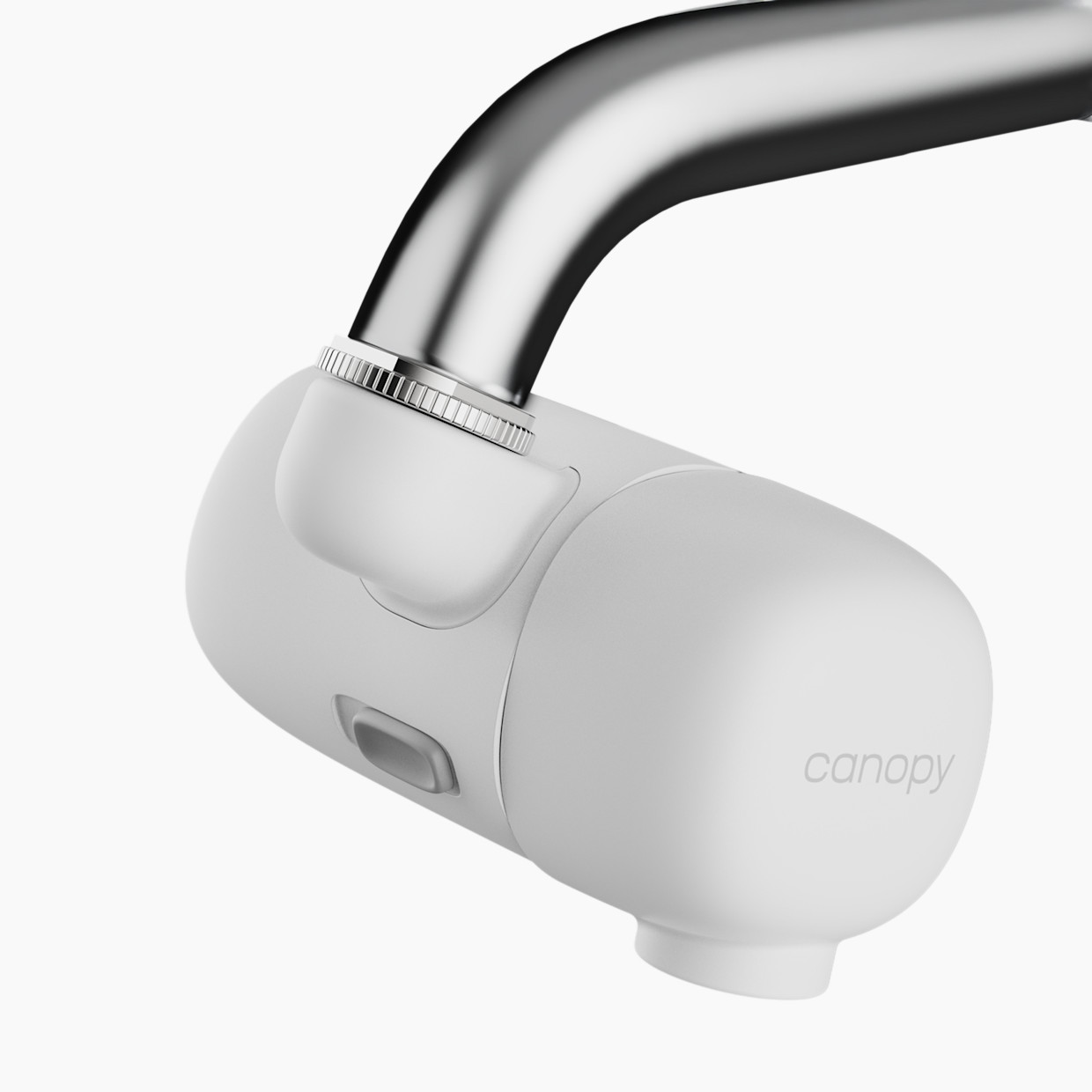 Canopy Faucet Filter - White.