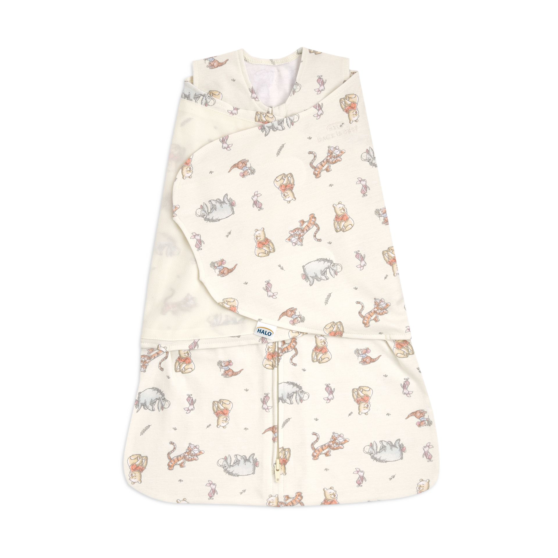 Halo Disney SleepSack Swaddle Cotton - Winnie Frolic, Small | Babylist Shop