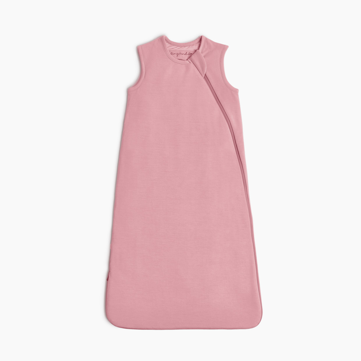 Tiny Kind Bamboo Viscose Wearable Sleep Bag 1.0 TOG - Pink, Small (0-6 Months).