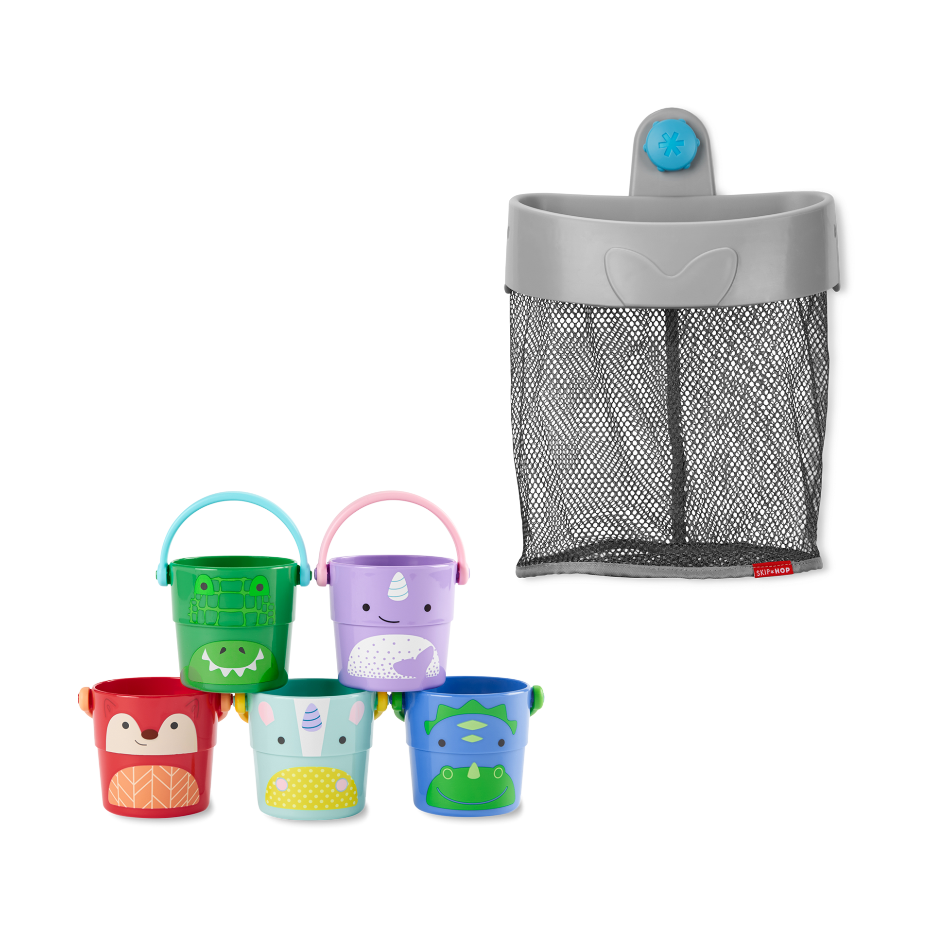 Skip Hop Bath Time Essentials Bundle Ferguson Fox & Zoo Crew Babylist Shop