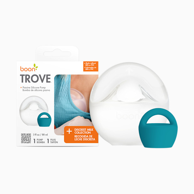Boon TROVE Silicone Breast Milk Collector.