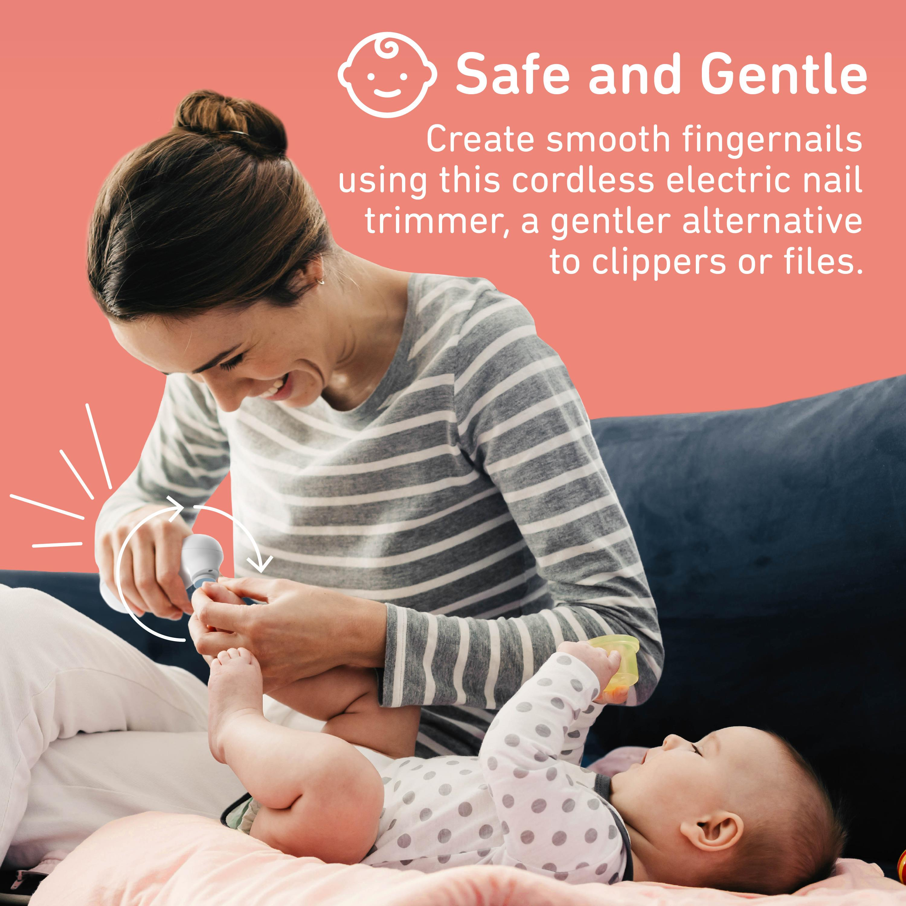 Pure Enrichment PureBaby Electric Nail Trimmer.