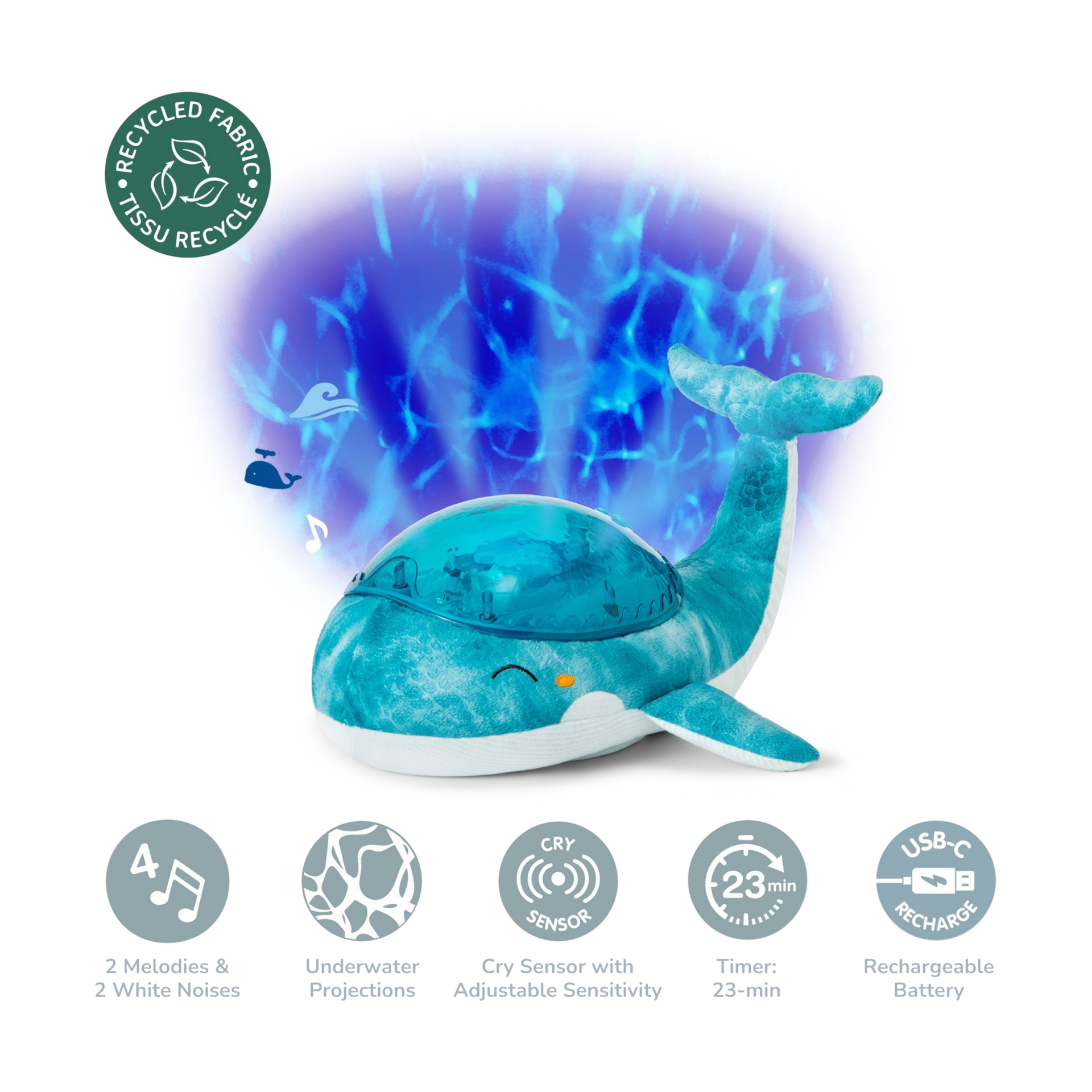 Cloud B Tranquil Whale.