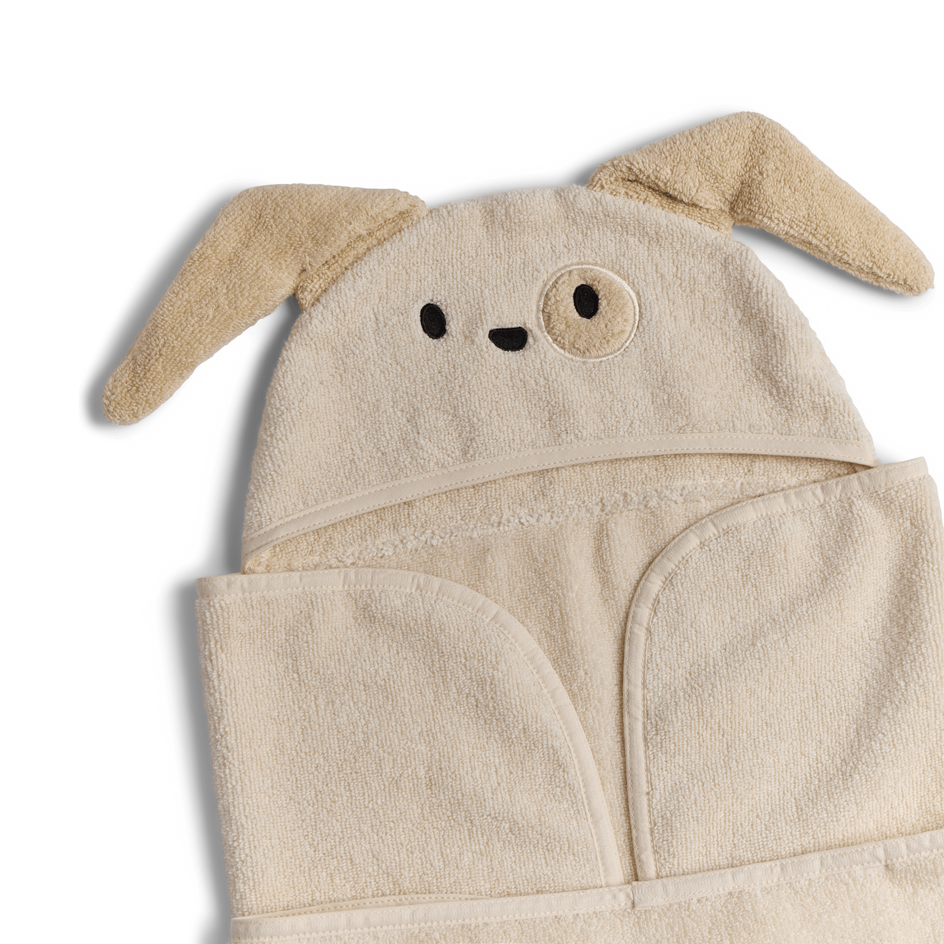 Tiny Kind Cozy Critter Organic Towel.