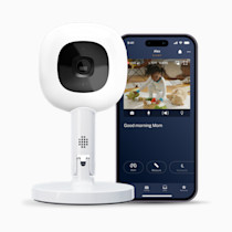 Nanit Pro Smart Baby Monitor & Flex Stand - 1080p Wi-Fi Video Camera, Sensor-Free Sleep & Breathing Motion Tracker, 2-Way Audio, Sound/Motion/Cry Notifications, Night Vision, and Breathing Band
