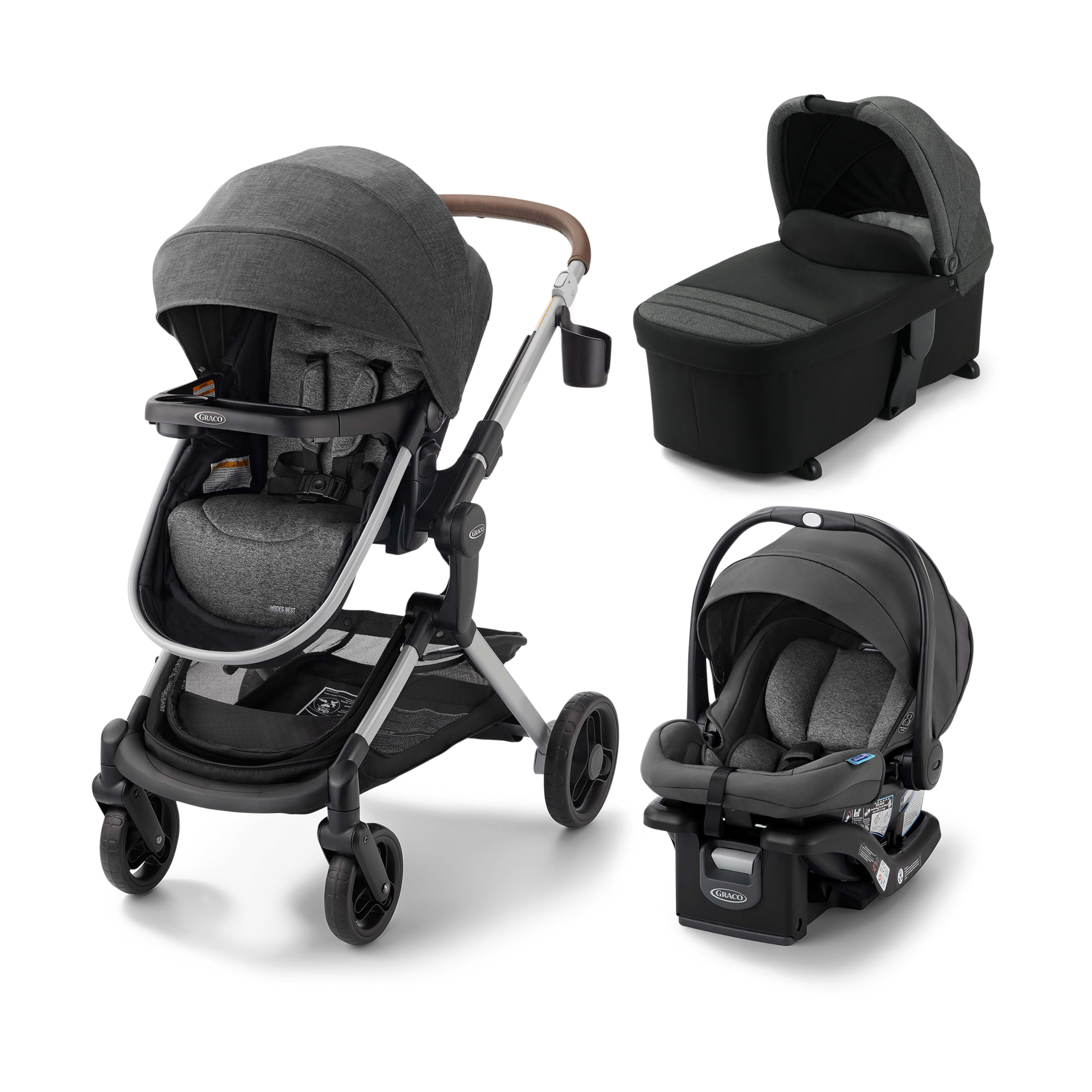 Graco Modes Nest Travel System and Carry Cot Bundle.