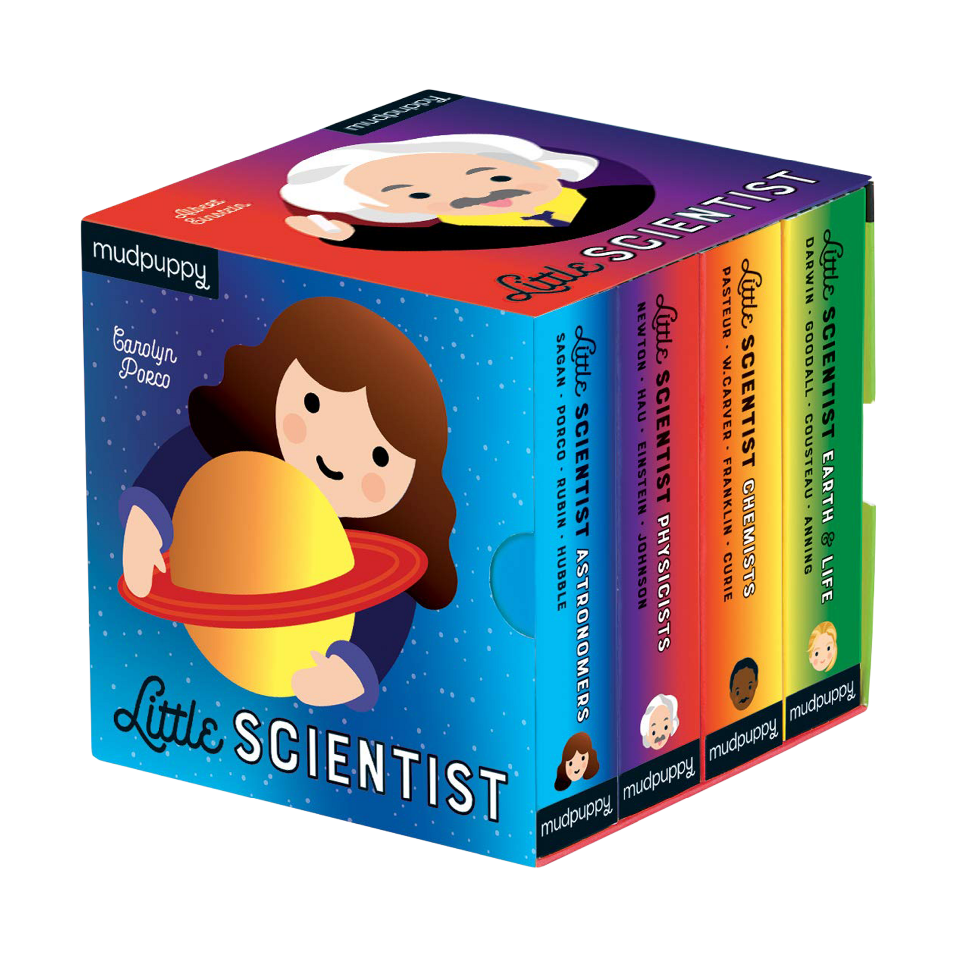 Chronicle Books Little Scientist Board Book Set.