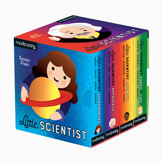 Chronicle Books Little Scientist Board Book Set.