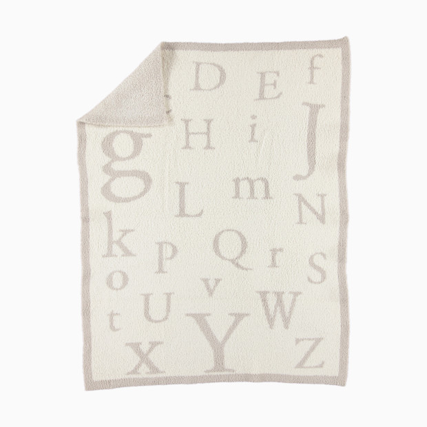 Barefoot Dreams CozyChic ABC Blanket.