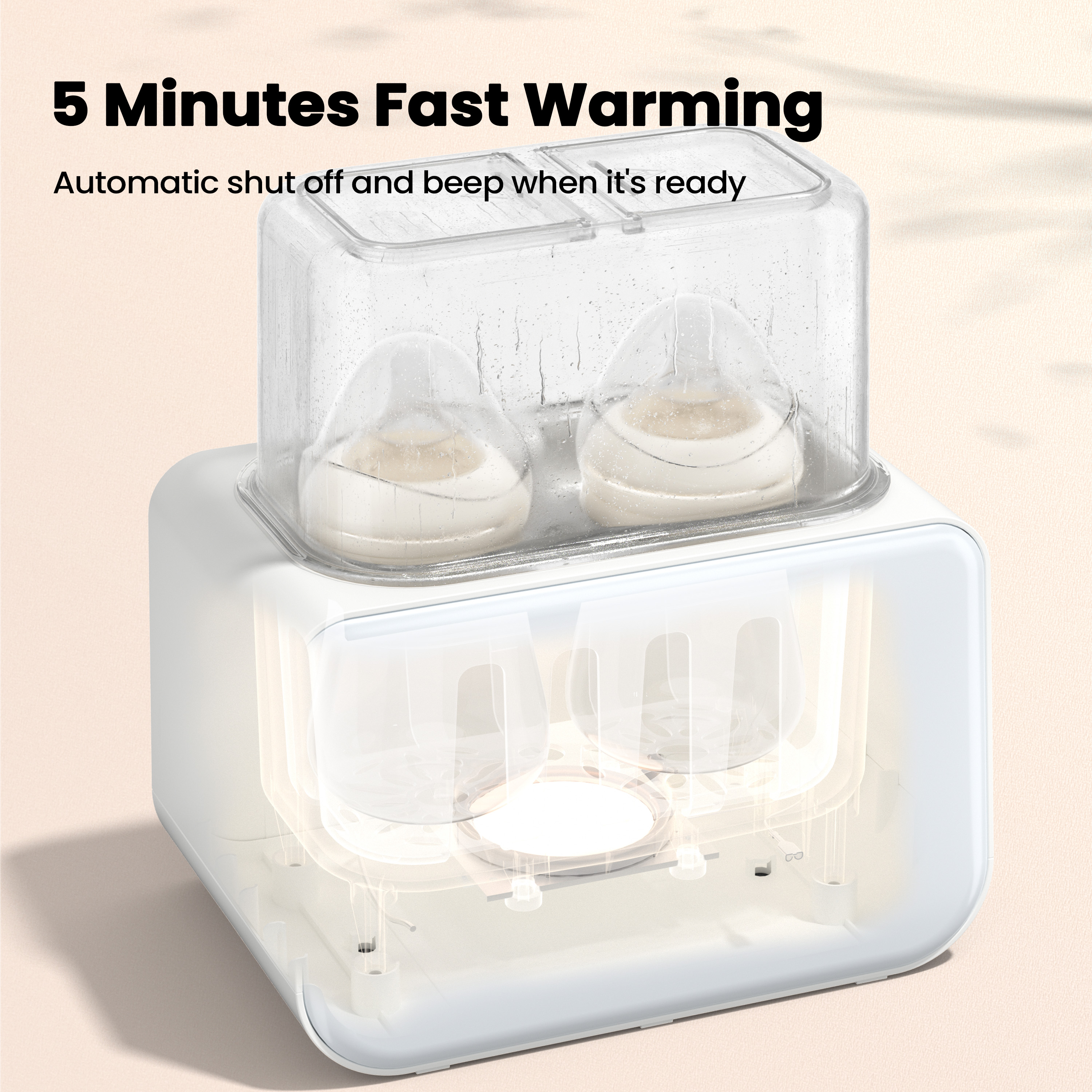 GROWNSY Multi Function Baby Bottle Warmer.