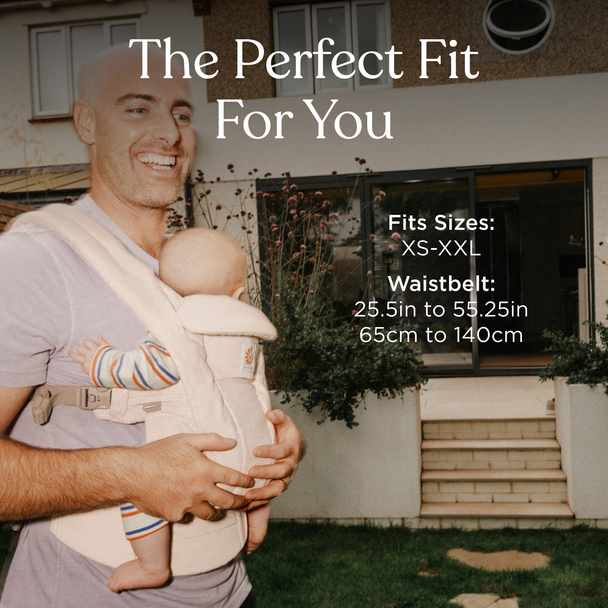 Ergobaby Omni Deluxe Carrier - Natural Beige Cotton.