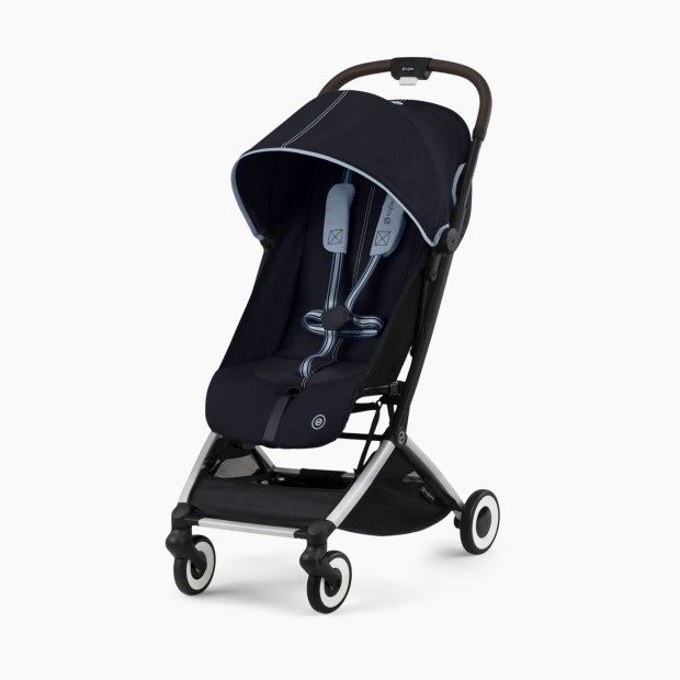 Cybex Orfeo Compact Lightweight Stroller | Carry-On Compatible Stroller - Ocean Blue, 1.