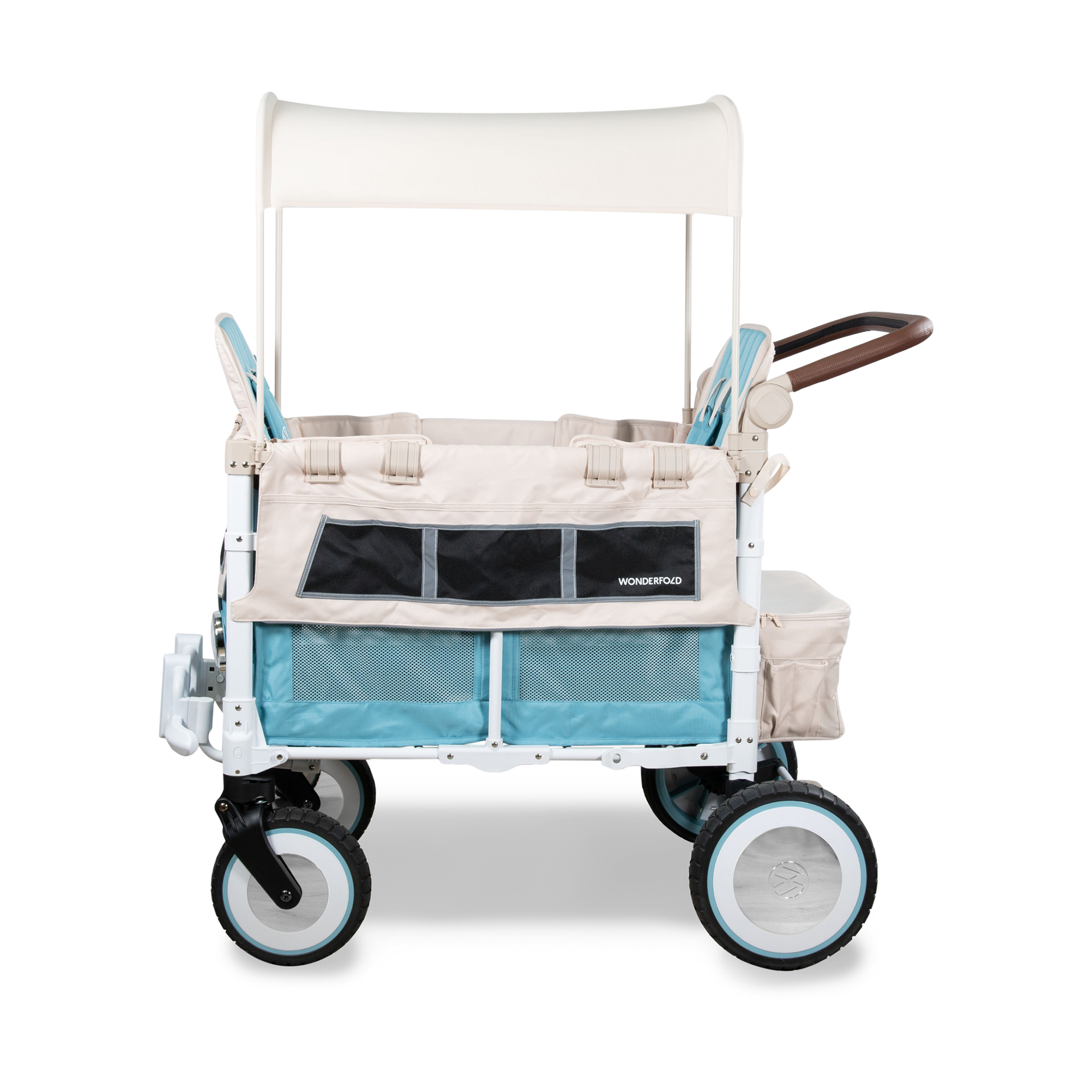 WonderFold Wagon VW Edition Quad Stroller Wagon (2 Seater).