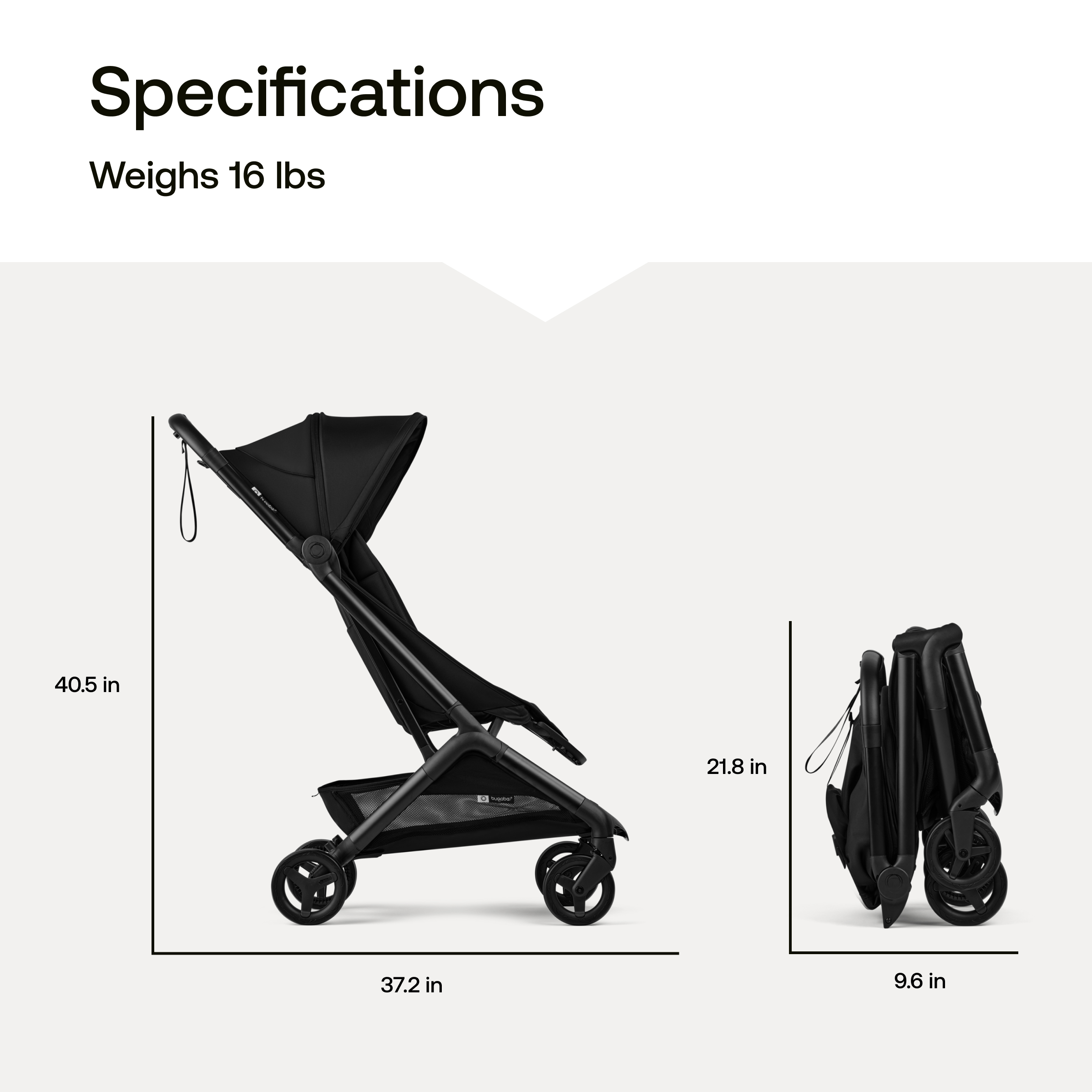 Bugaboo Butterfly 2 Plus Stroller.