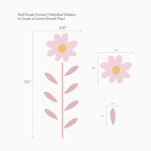 Lambs & Ivy Growth Chart Wall Decal.