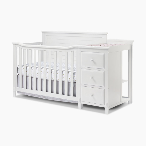 Sorelle Berkley Crib & Changer Panel Crib - White.