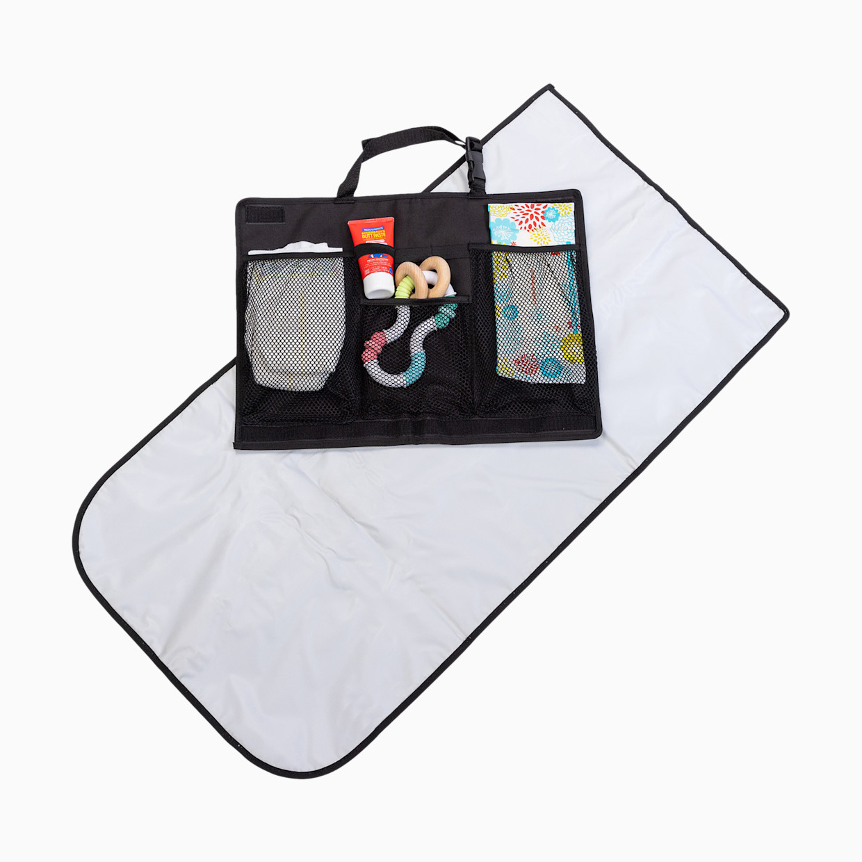 JL Childress Pockets 'N Pad Diapering Station - Black.