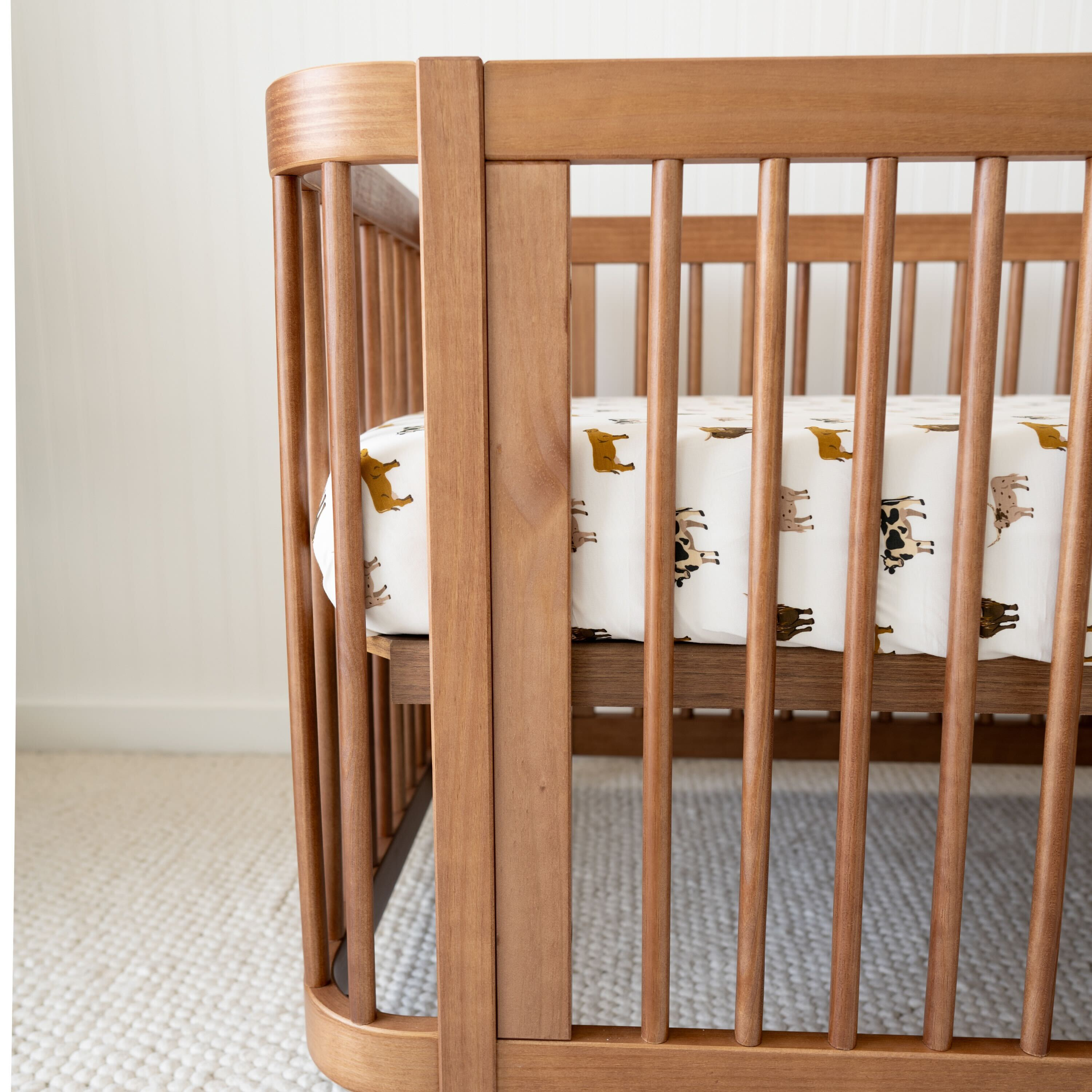 Kyte Baby Crib Sheet - Moo.