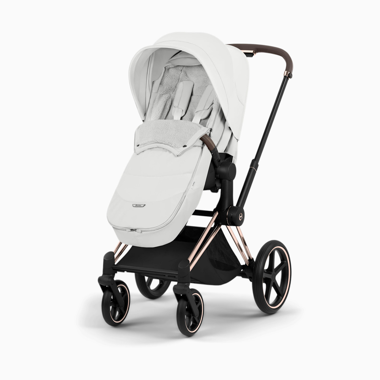 Cybex Platinum Footmuff - Off White.