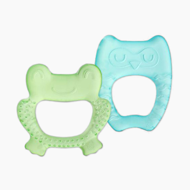 GREEN SPROUTS Cool Nature Teether (2 Pack) - Green/Aqua.