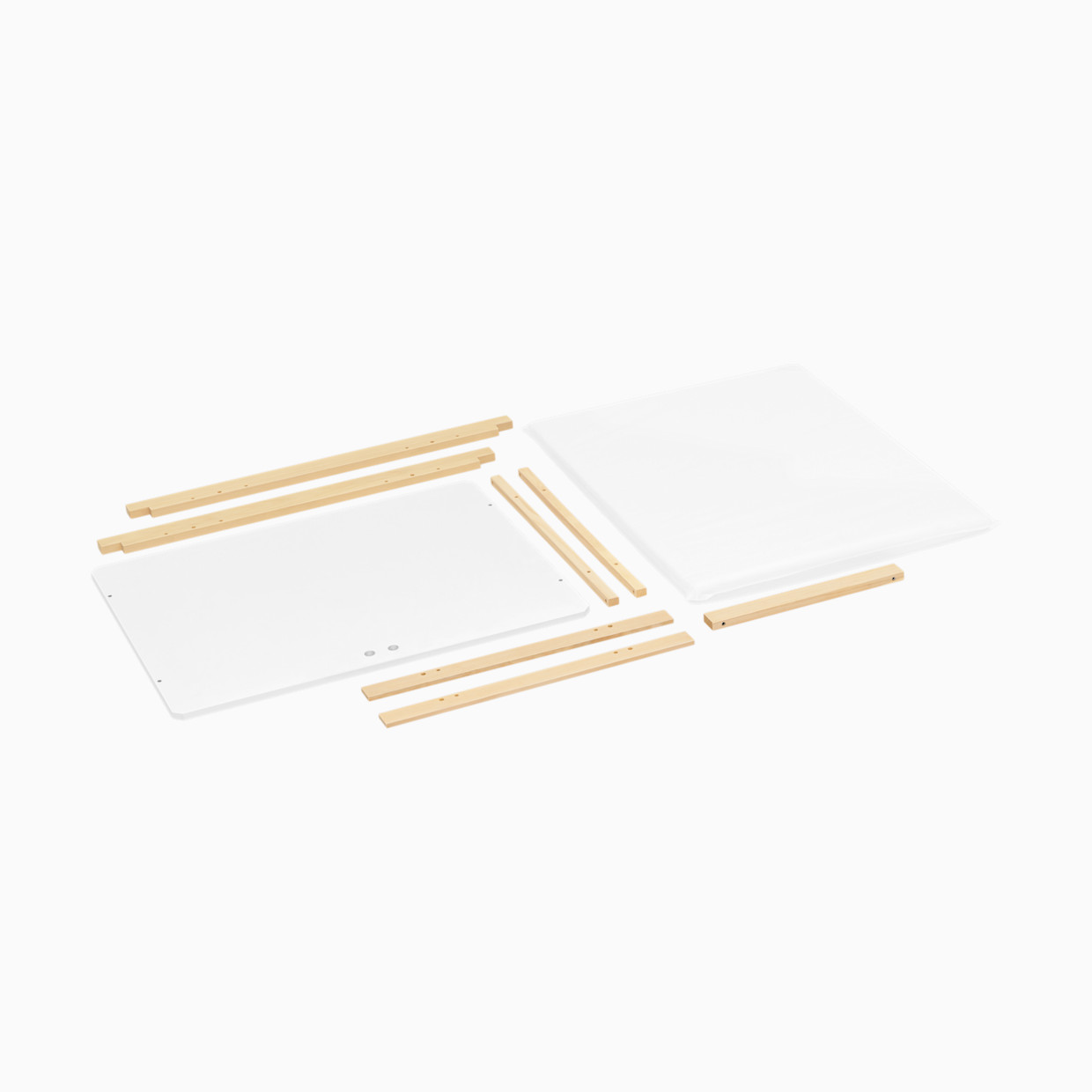 babyletto Rolli All-Stages Midi Crib Conversion Kit - Blonde.