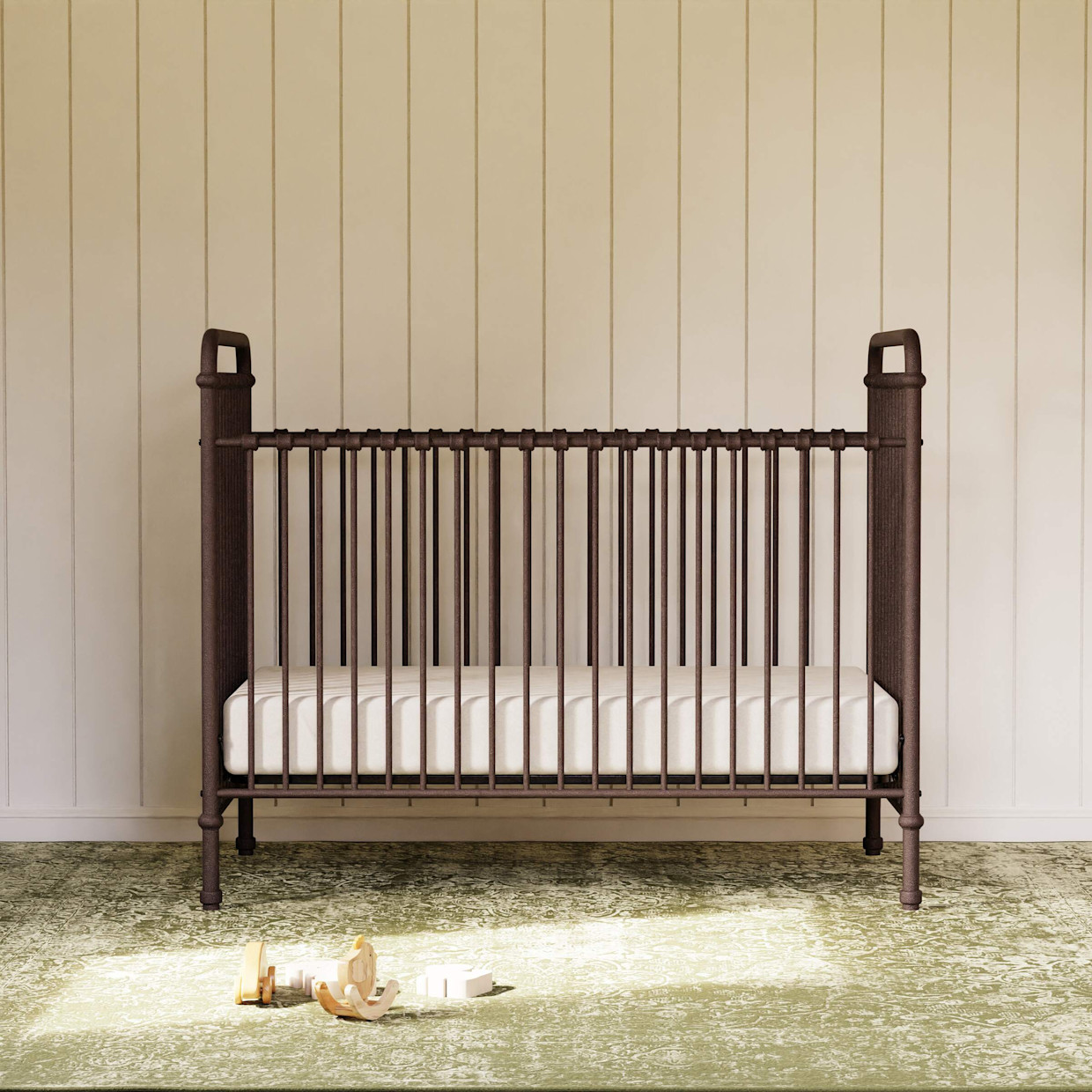 Namesake Abigail 3-in-1 Convertible Crib - Vintage Iron.