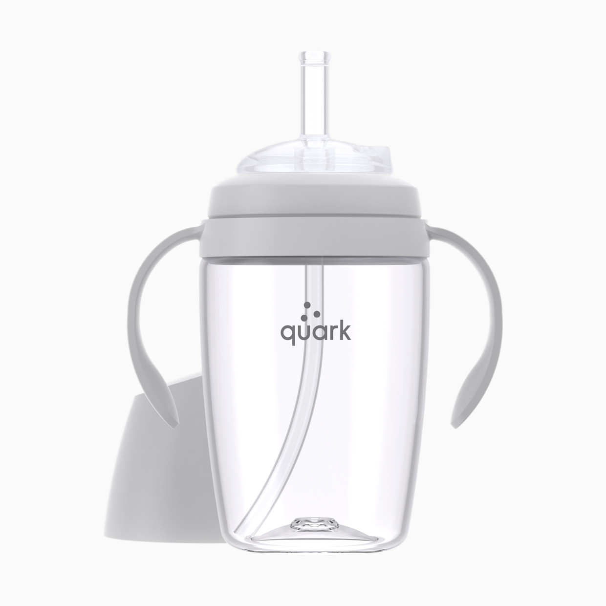 Quark BuubiBottle Sip Toddler Sippy Cup - Grey.