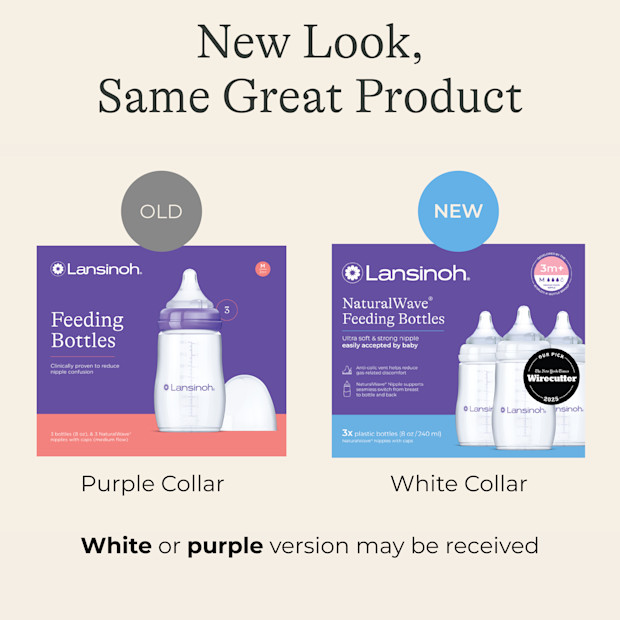 Lansinoh Anti-Colic Baby Bottles.