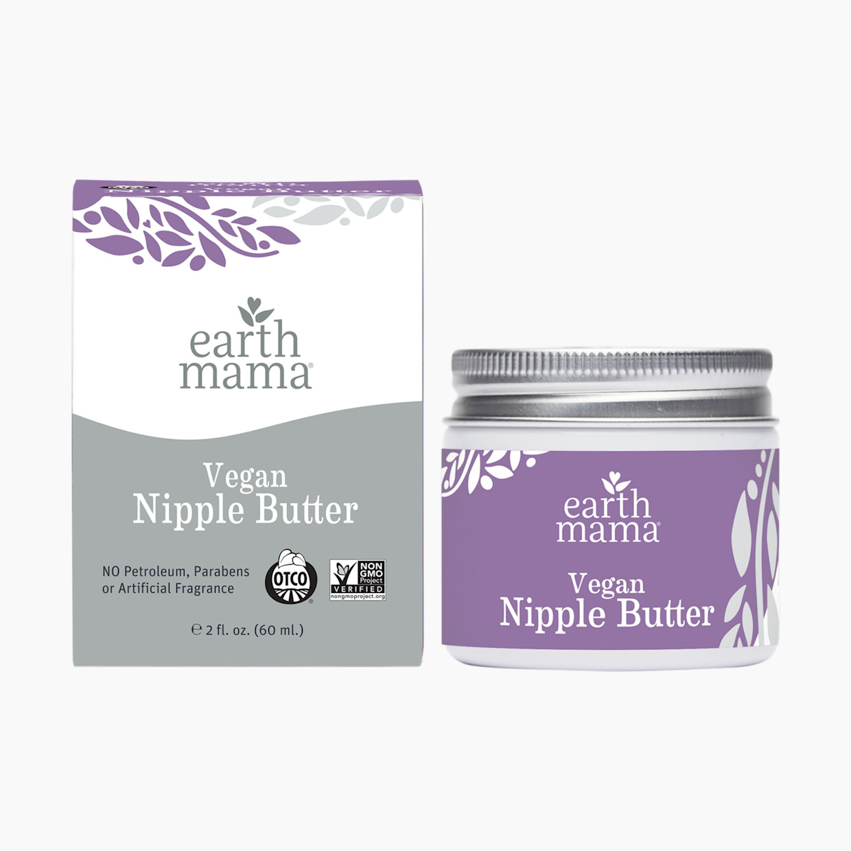 Earth Mama Vegan Nipple Butter - 2 Fl Oz, 2.