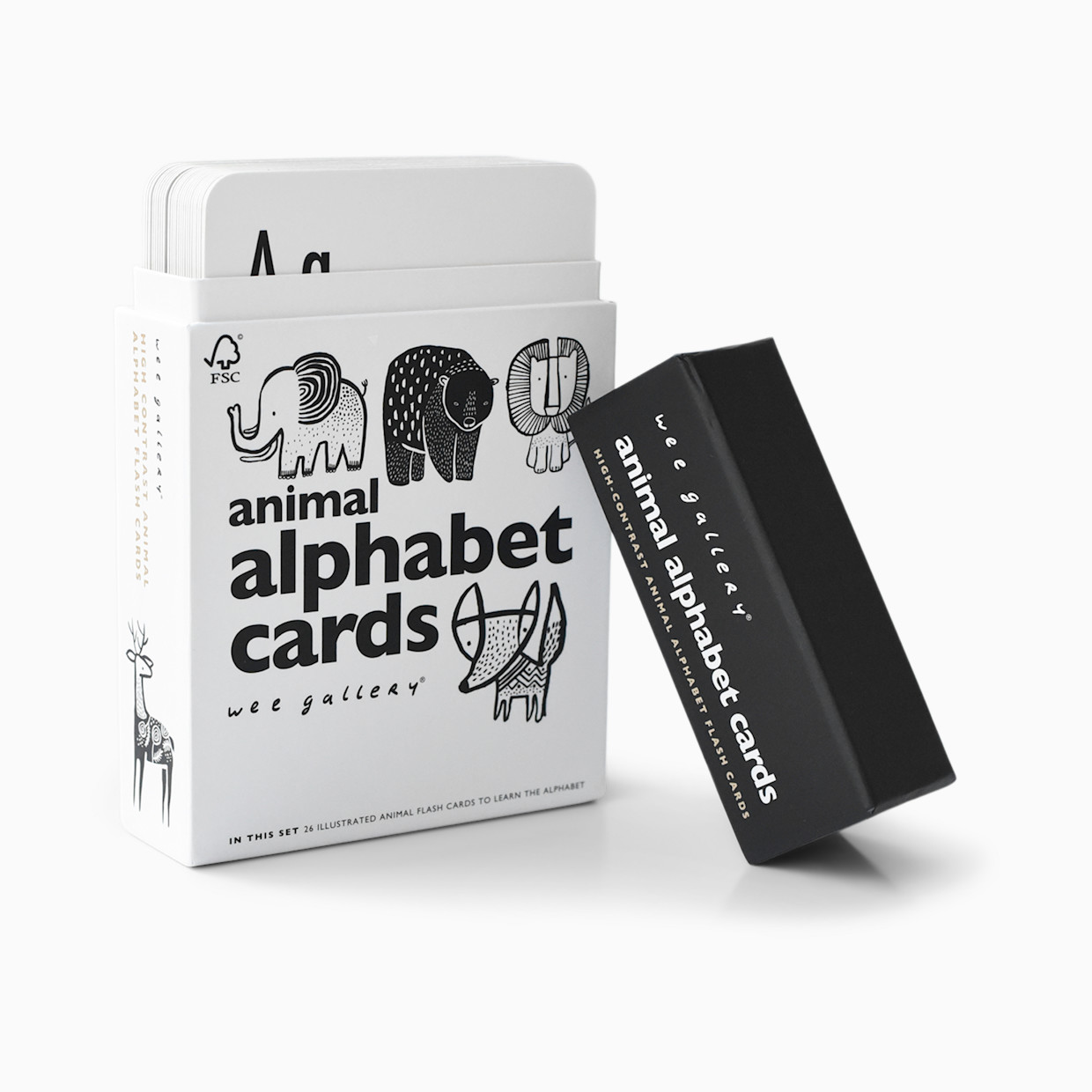 Wee Gallery Alphabet Cards - Animal.