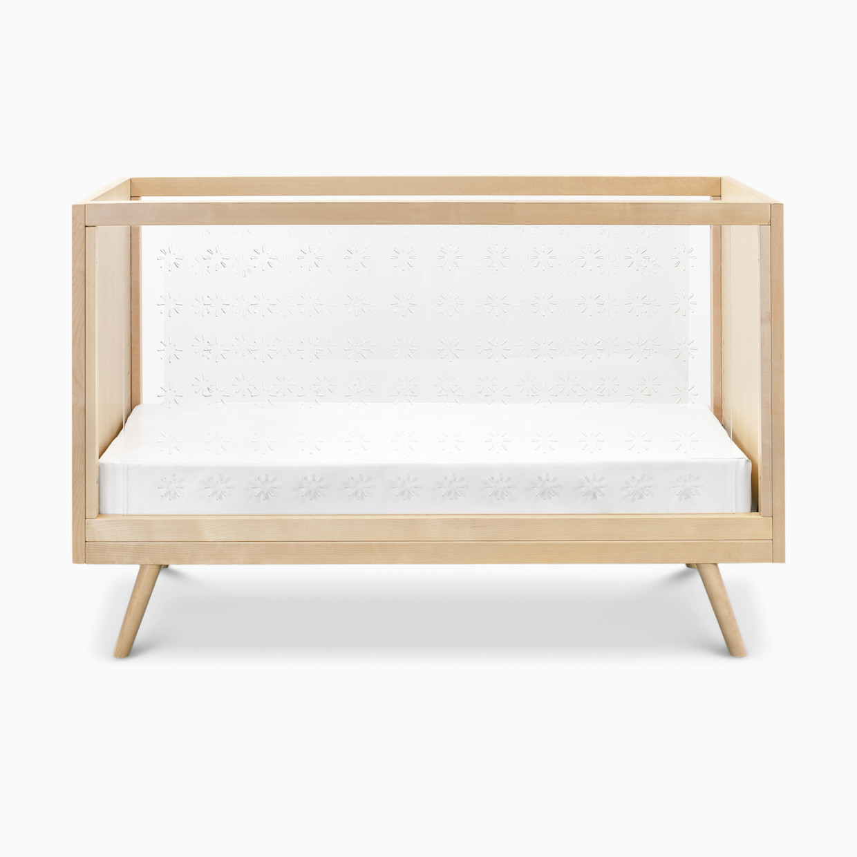 Ubabub Nifty Clear 3-in-1 Crib - Natural Birch.