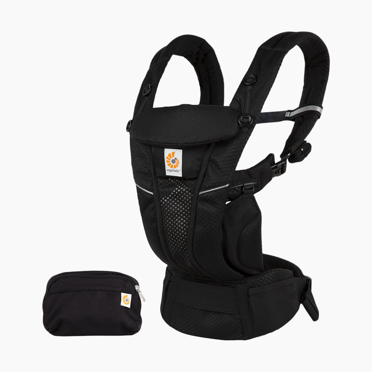 Ergobaby Omni Breeze Baby Carrier - Onyx Black.