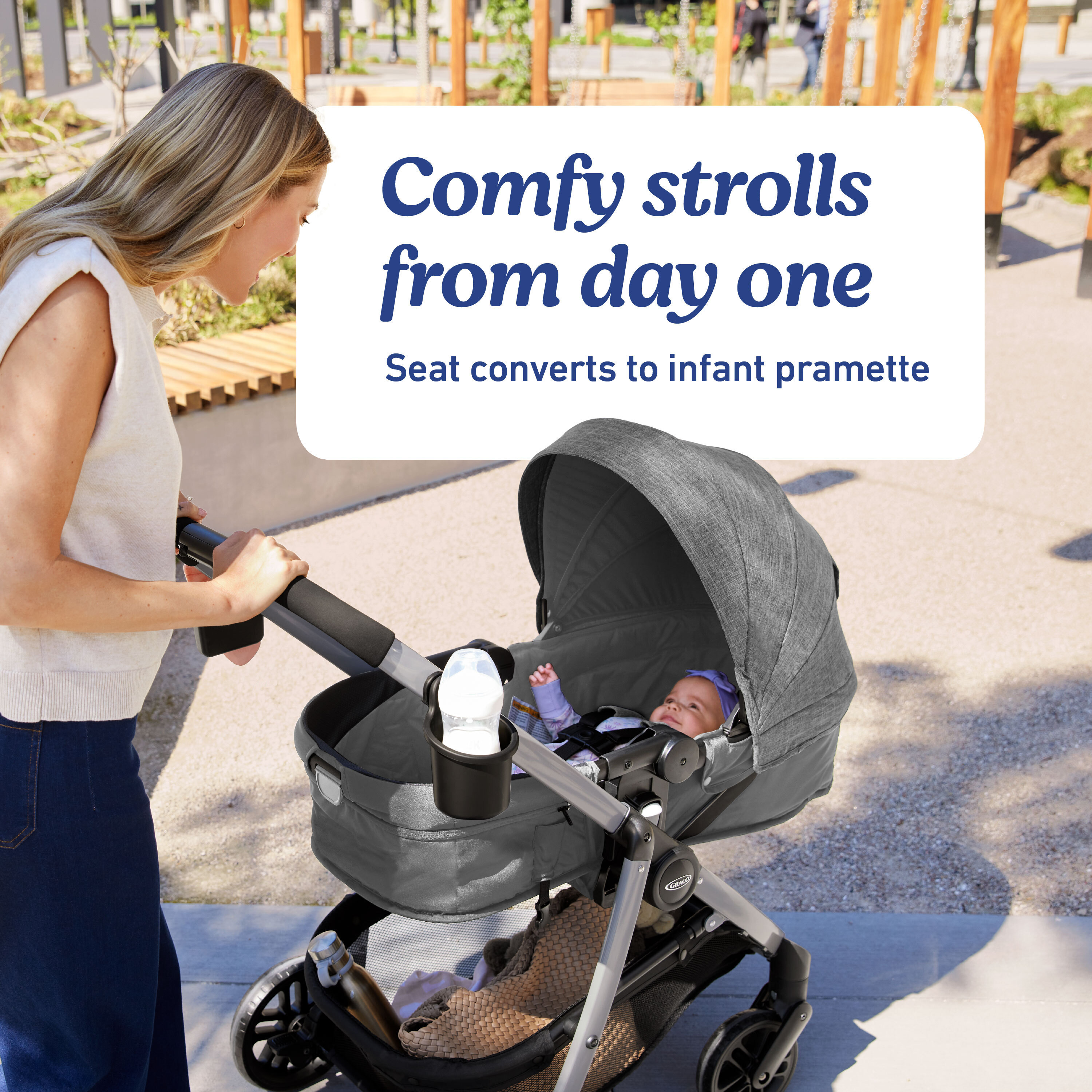 Graco Modes Pramette Travel System and Carry Cot Bundle.