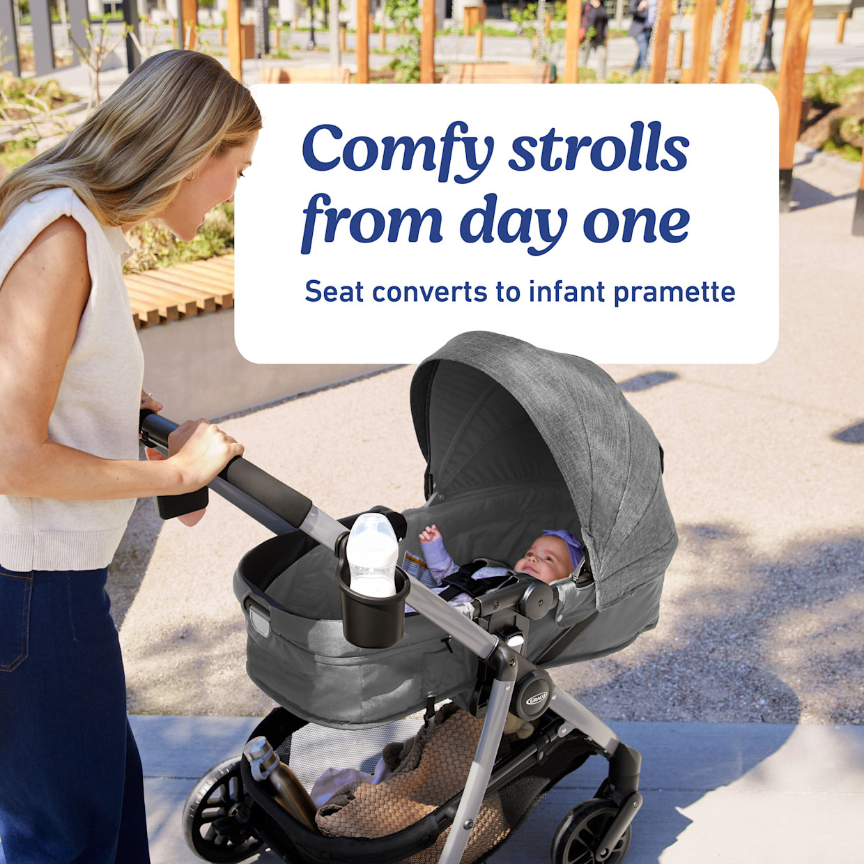 Graco Modes Pramette Travel System and Carry Cot Bundle.