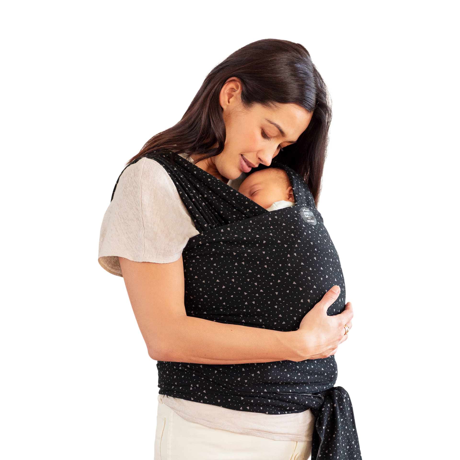 Moby Classic Wrap Carrier - Terrazzo Black.