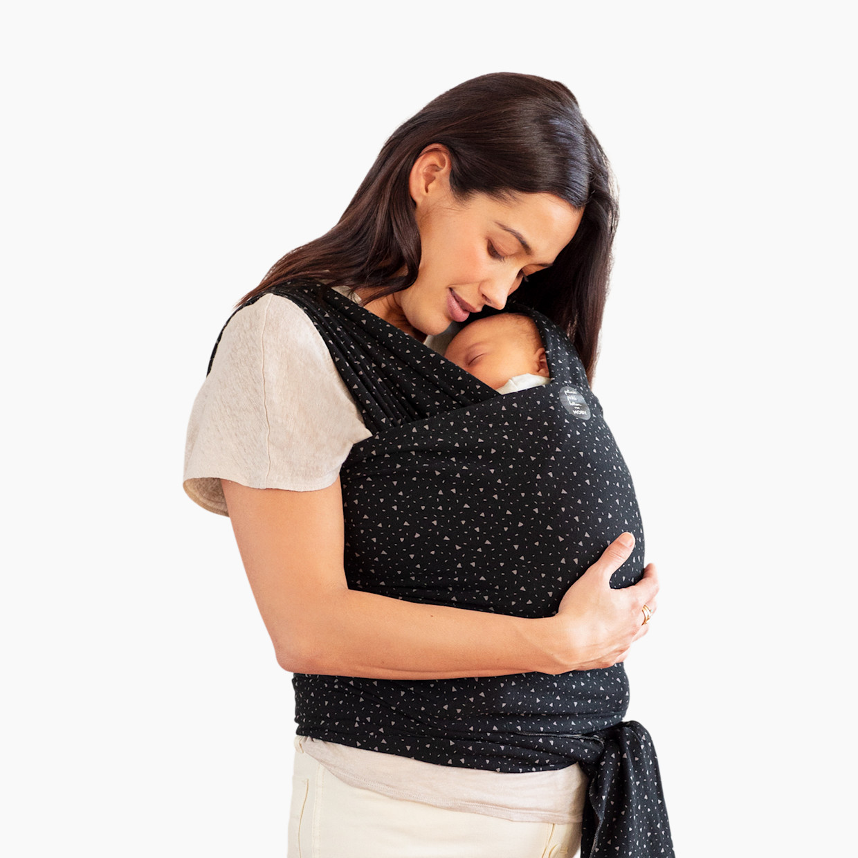 Moby Classic Wrap Carrier - Terrazzo Black.