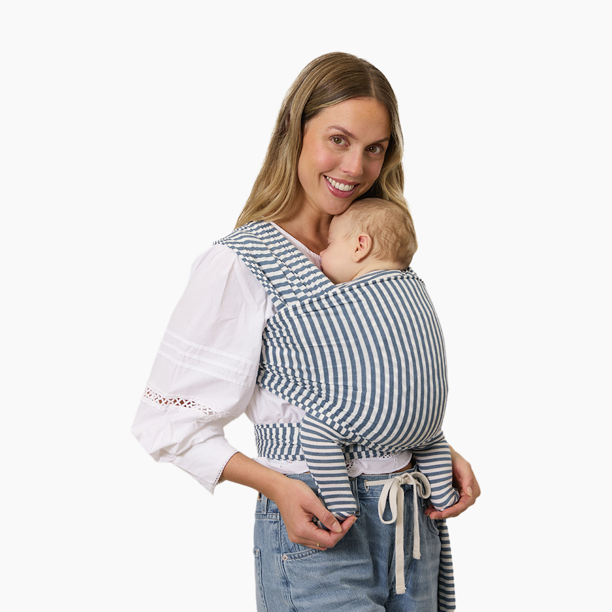 Solly Baby Wrap Carrier Chambray Stripe Babylist Shop