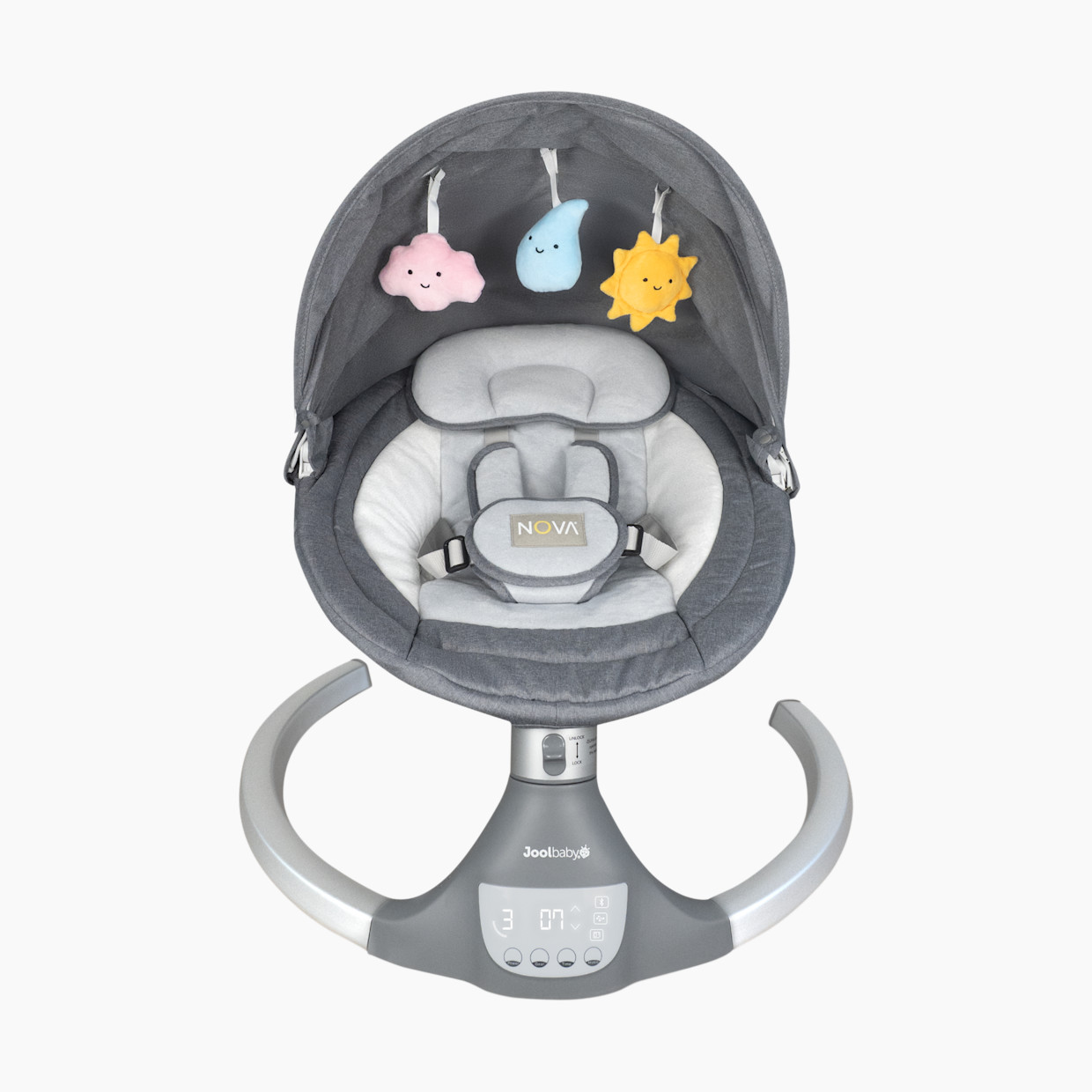 Jool Baby Nova Signature Baby Swing - Gray.