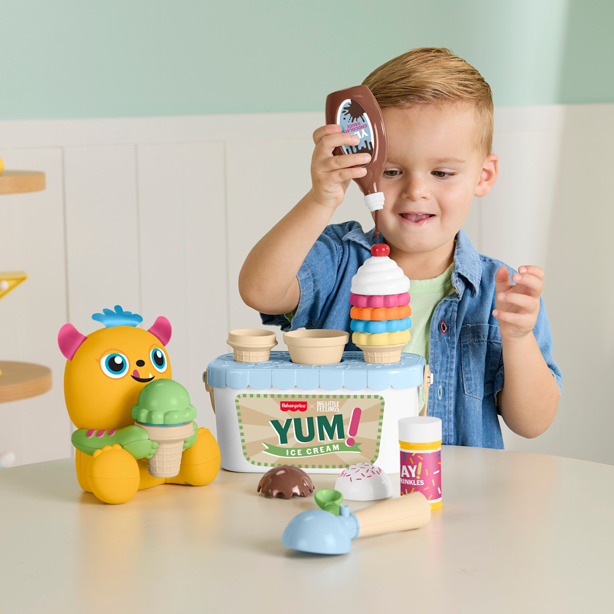 Fisher-Price Big Little Feelings Tool Kit - Sharing.