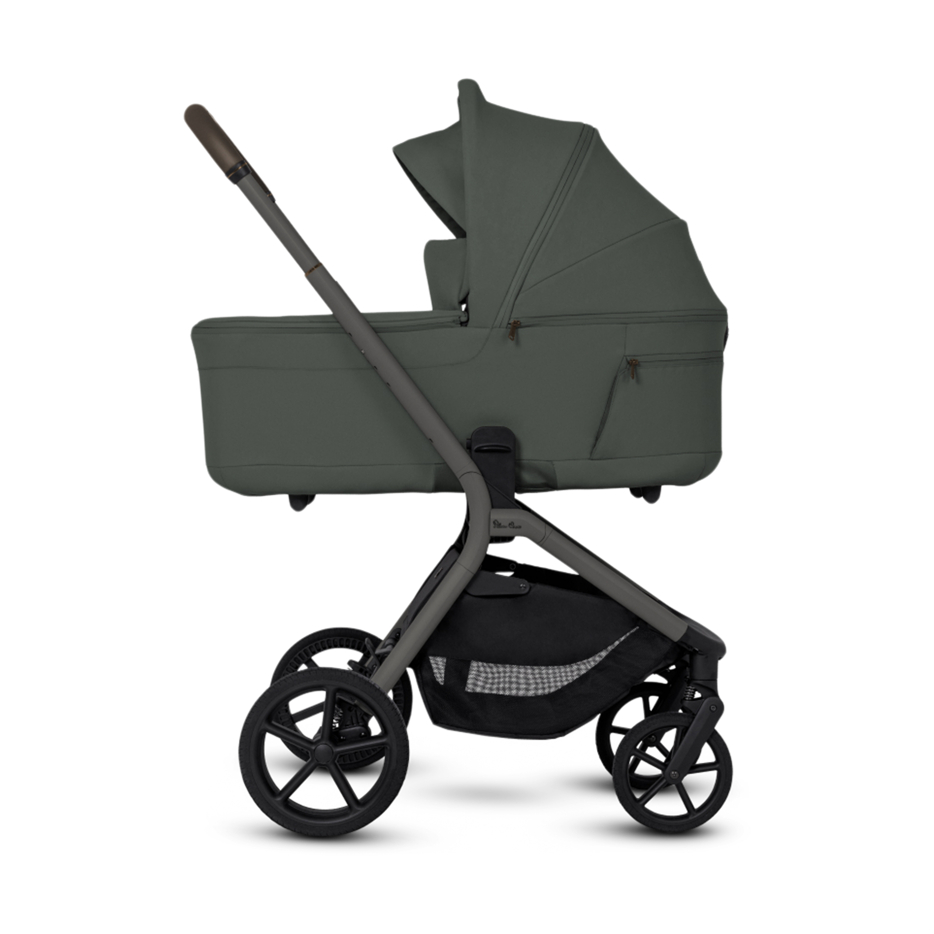 Silver Cross Breez Compact Bassinet - Pewter.