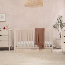 Carter s by daVinci Colby 4 in 1 Convertible Crib with Trundle Drawer Washed Natural Babylist Shop
