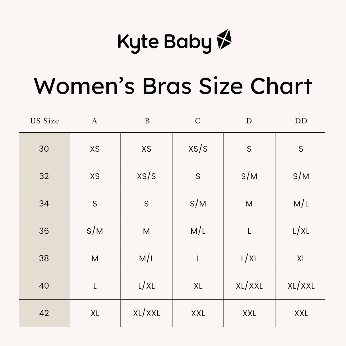 Kyte Baby Nursing Bra - Chai, XL.