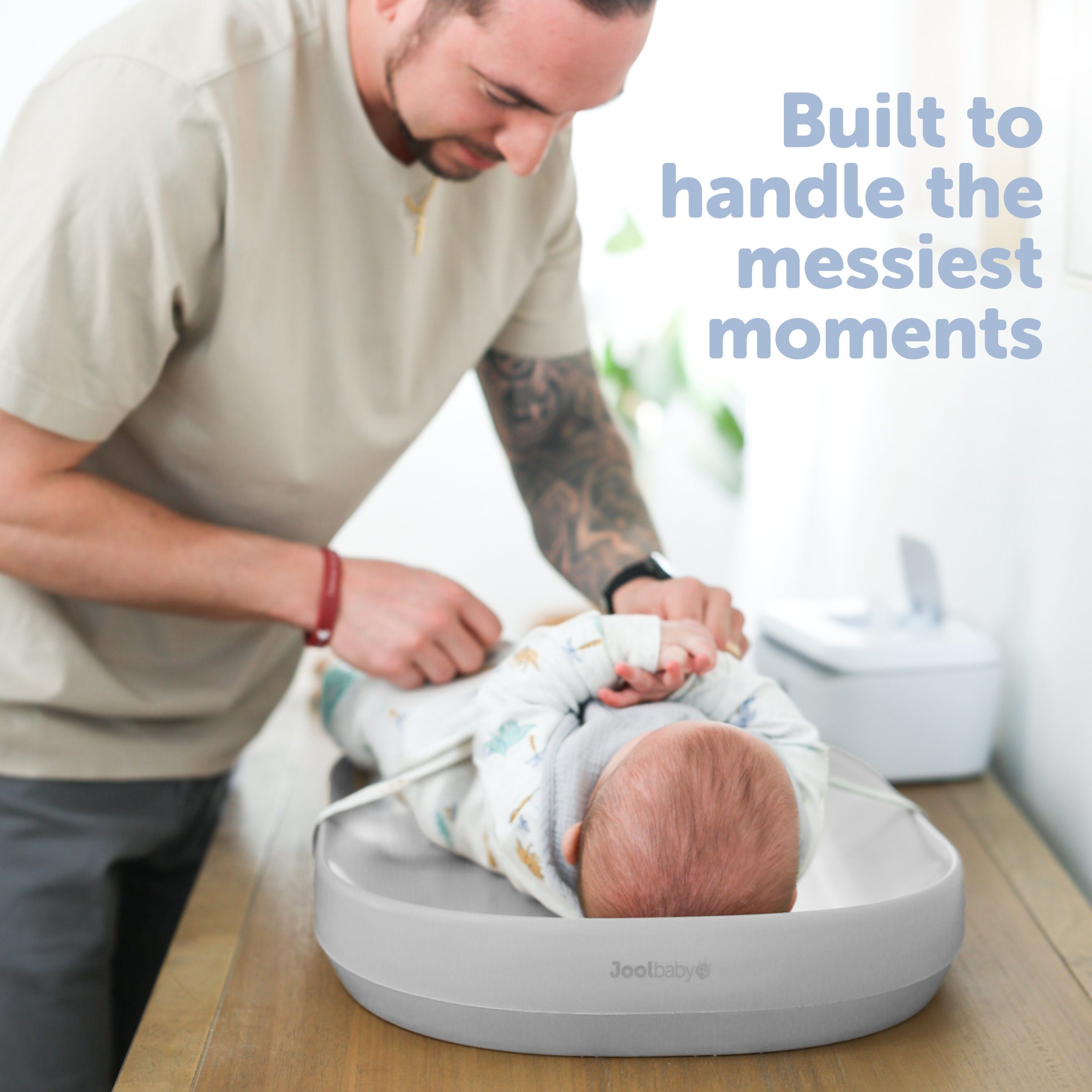 Jool Baby Waterpoof Baby Changing Pad.