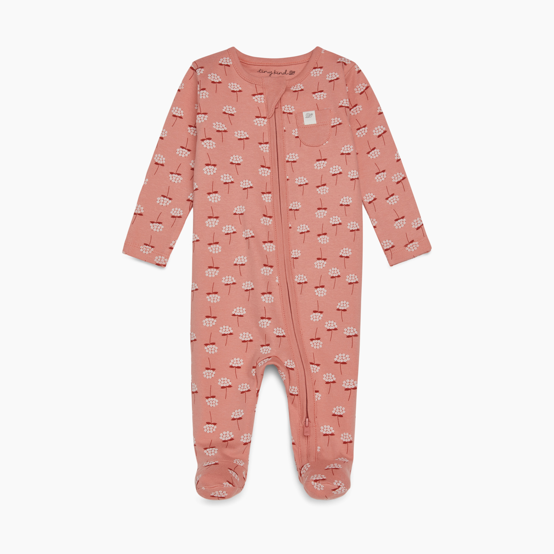 Nappyiページ Bamboo Zipper Baby Footie Pajamas, Deep Blue, 0-24 Months