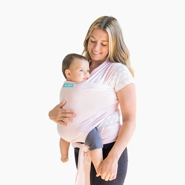 Moby Classic Wrap Carrier - Rose Quartz.