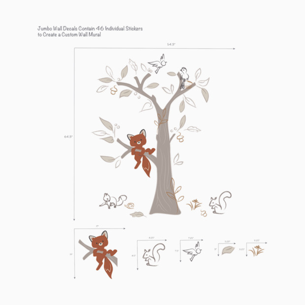 Lambs & Ivy Wall Decals.