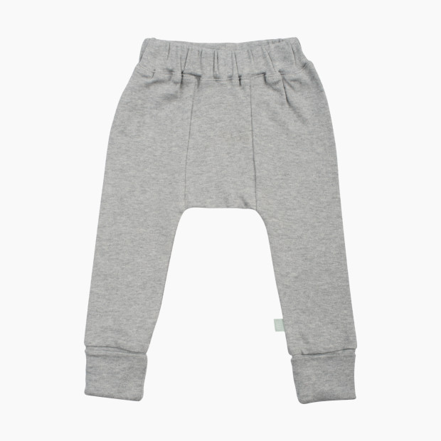 Finn + Emma Organic Cotton Basics Pant (2 Pack) - Blue/Grey, 0-3 Months.
